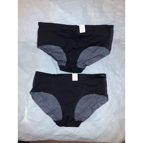 Auden 4X Black Mesh Panties 2 pairs lot NWT - Picture 7 of 7